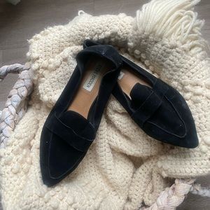 Steve Madden Black Loafers